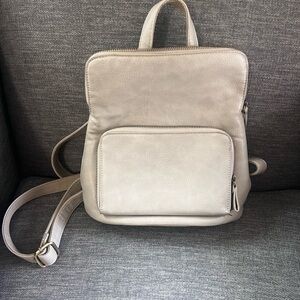 Joy Susan “Julia” Mini Backpack Silver/Gray Y2K